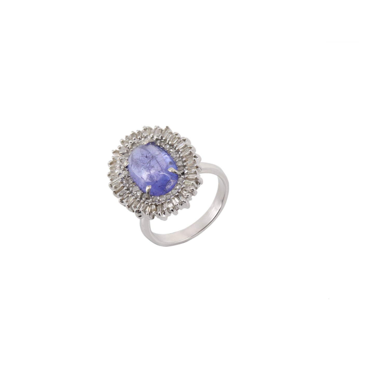 Tanzanite Ring Silver