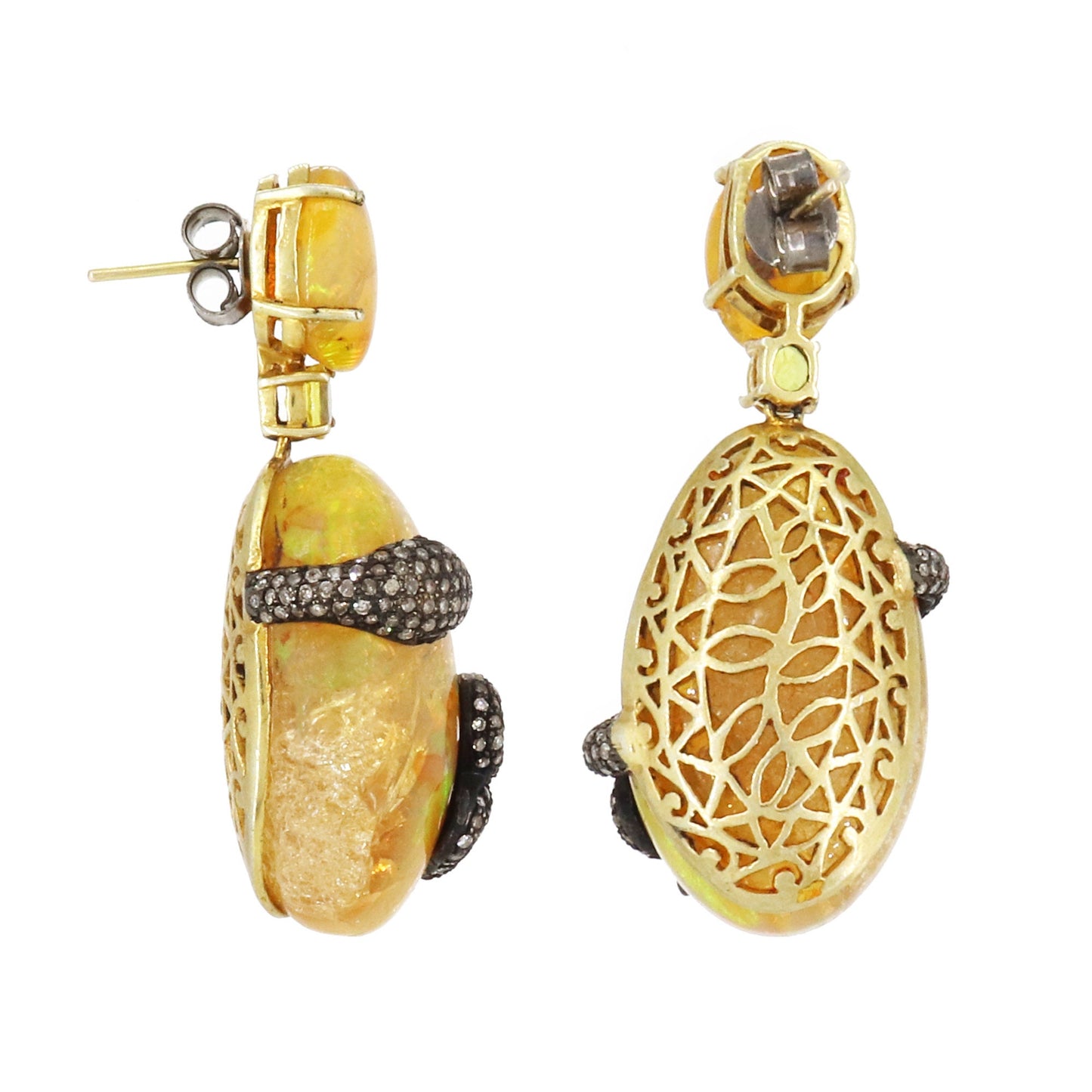 Opal Gemstone Earring