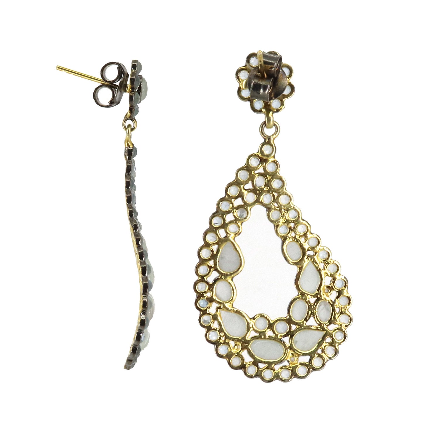 Victorian Style Dangling Drop Earring