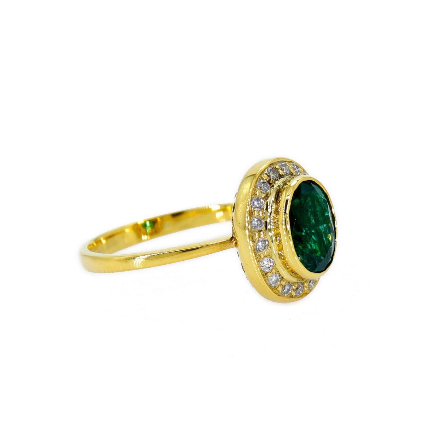 Emerald Ring 18K Gold