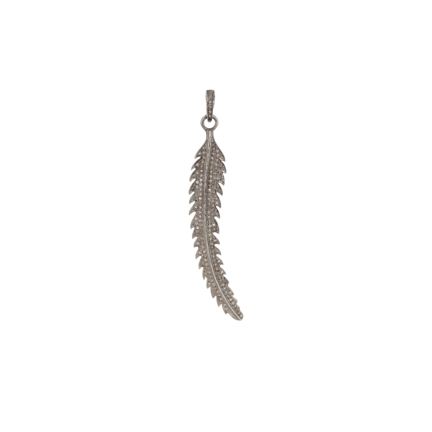 Pave Leaf Charms Leaf Charms Craft Supplies Jewellery Making Diy Jewellery Jewellery Findings 925 Jewellery Craft Silver