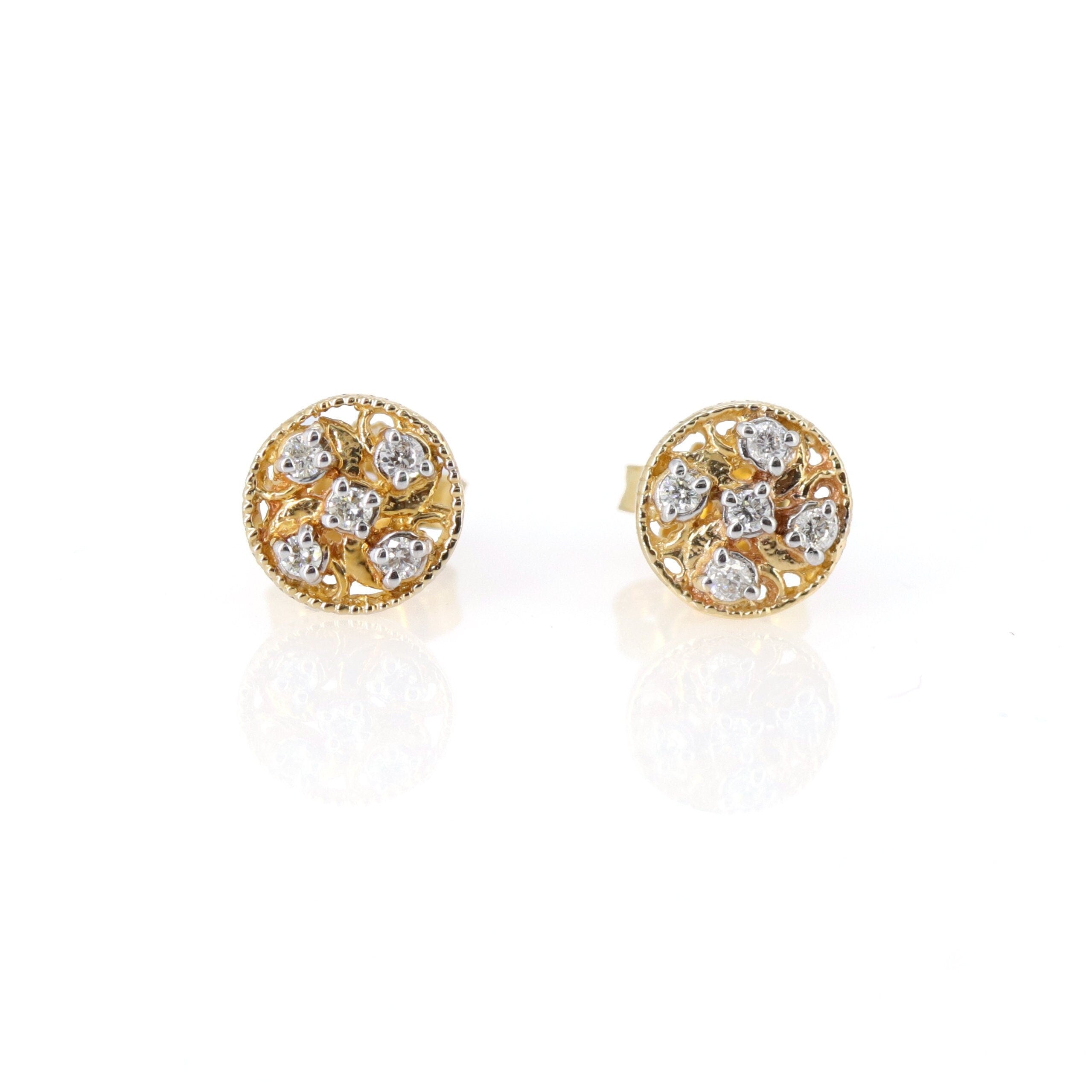 0.13 Earring 14K Gold