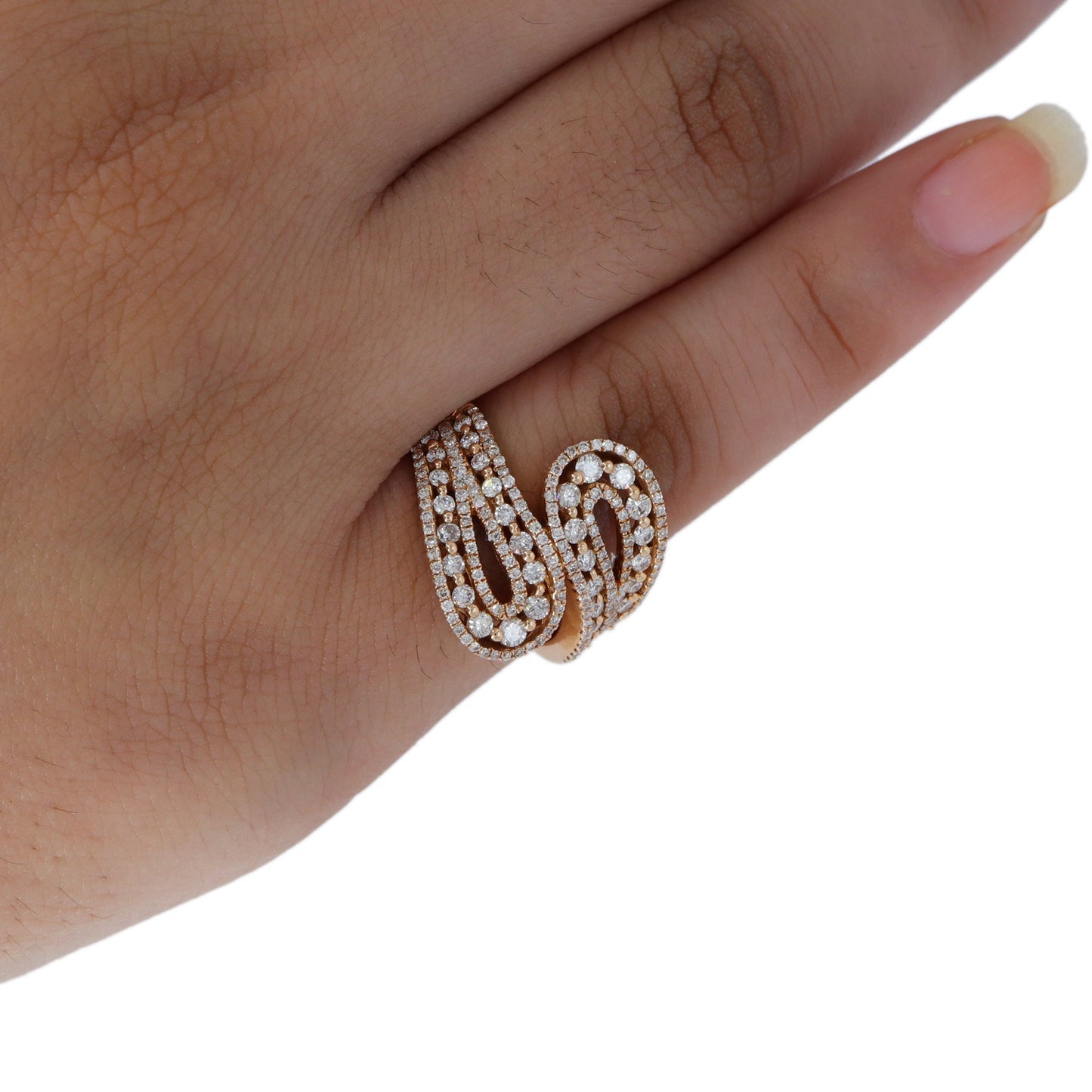 Bypass Ring 18K Gold