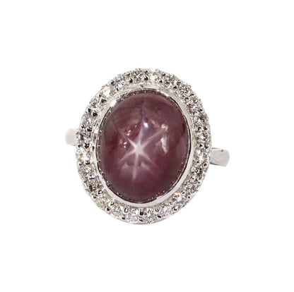 White Ring 14K Gold