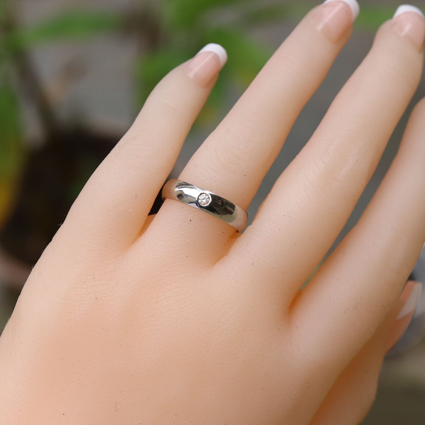 Dainty Yellow Ring 18K Gold