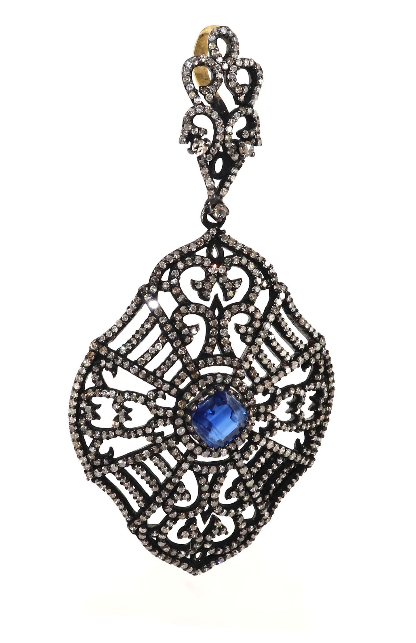 Exclusively Designed Vintage Replica Victorian Pendant Gold
