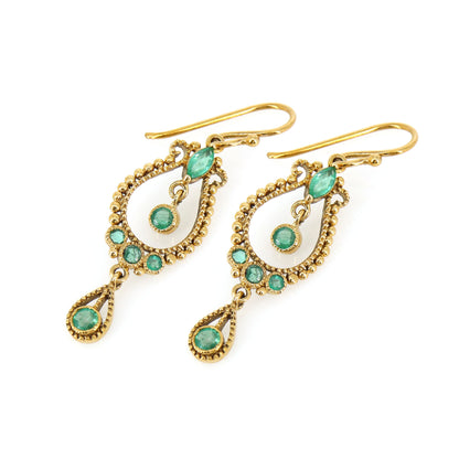 9K Yellow Earring Gold