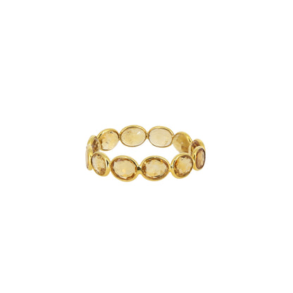 Citrine Ring 18K Gold