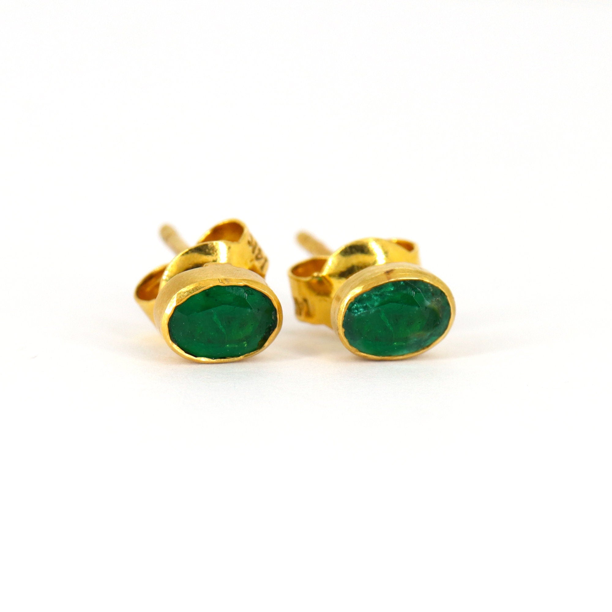 Yellow Studs Earring 14K Gold