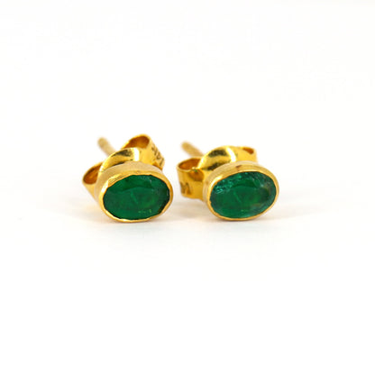 Yellow Studs Earring 14K Gold