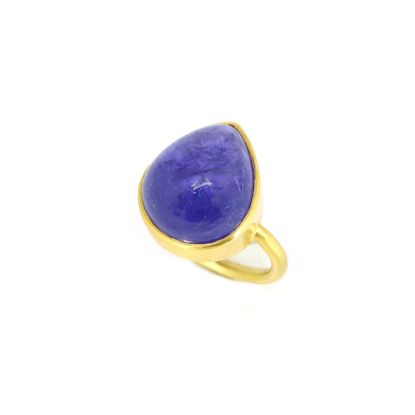 Silk Tanzanite Ring Gold