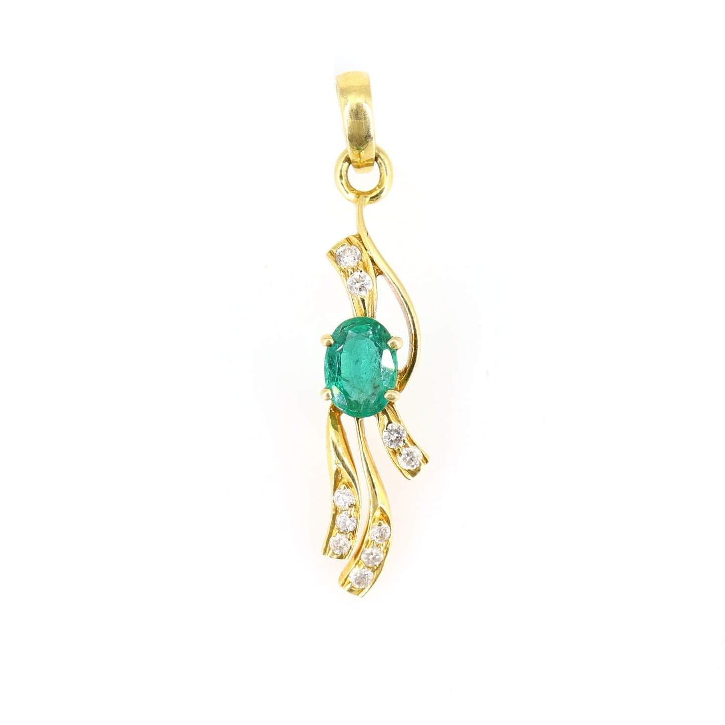 Unique Design Pendant 18K Gold