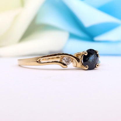 Sapphire Ring 14K Gold