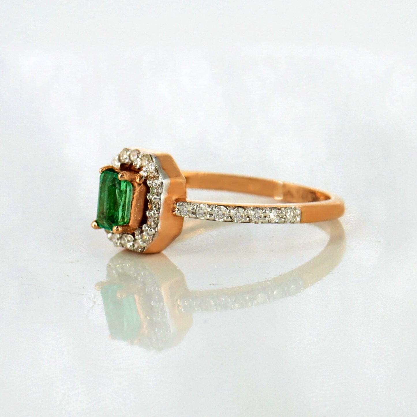 Pink Beautiful Ring 14K Gold
