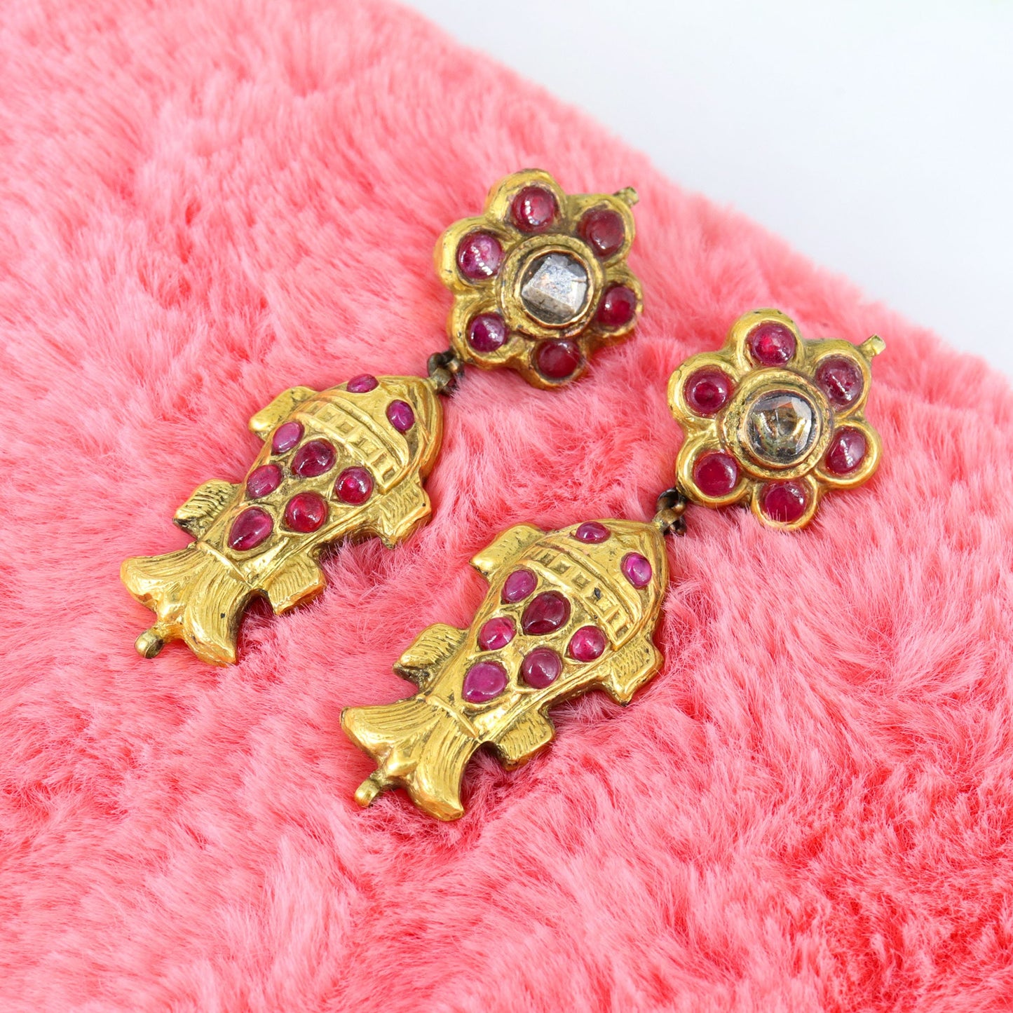 Antique 1900S Late Victorian Earring 22K Gold