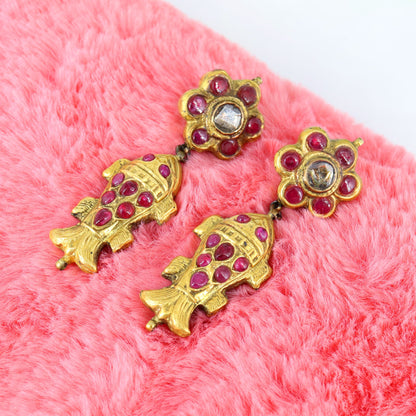 Antique 1900S Late Victorian Earring 22K Gold