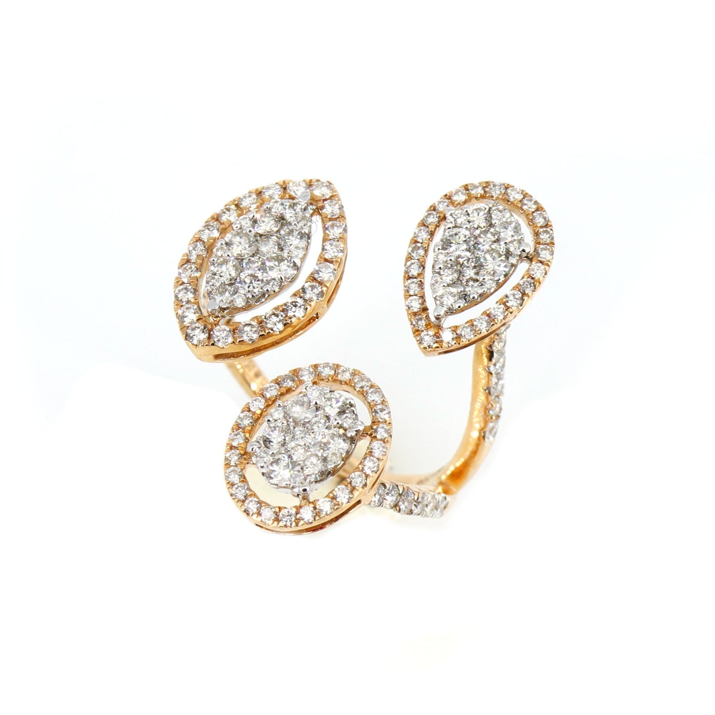 Open Cuff Ring 18K Gold