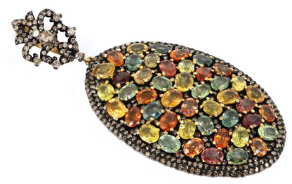 Exclusively Designed Vintage Replica Victorian Pendant Gold