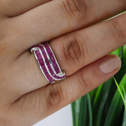 Unique Design Ring Silver