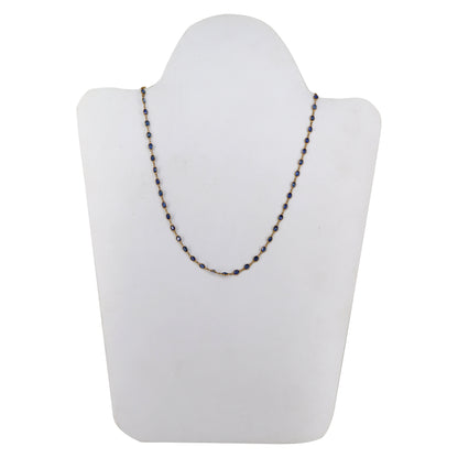 Yellow Gemstone Necklace 18K Gold