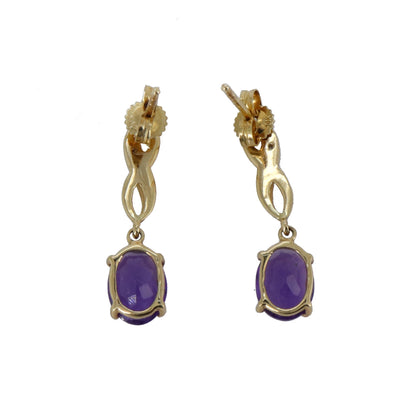 Eternity Design Earring 14K Gold