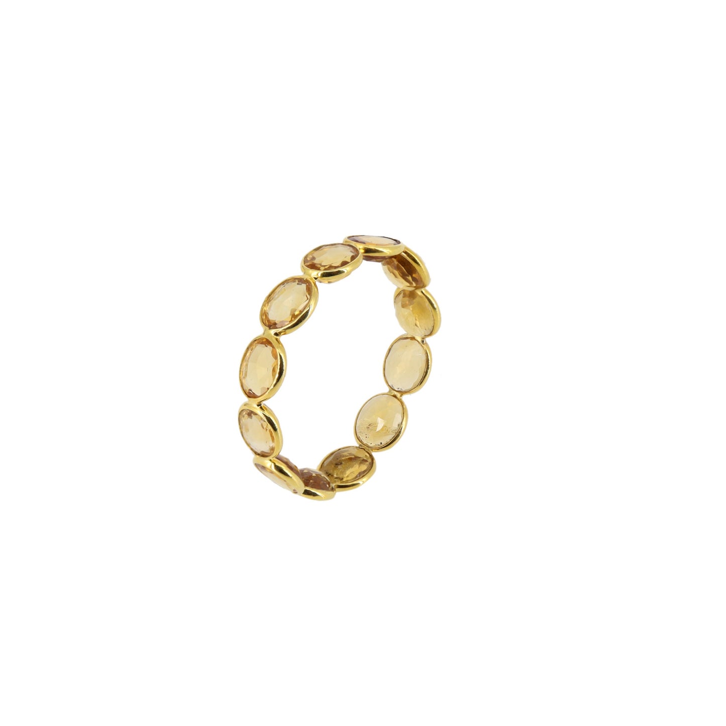 Citrine Ring 18K Gold