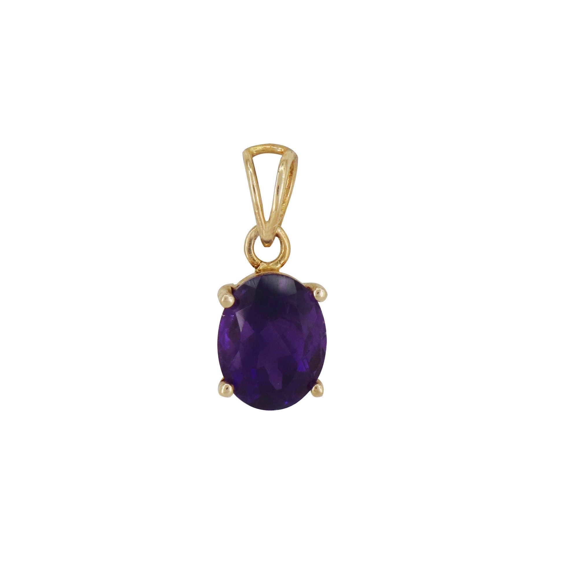 Simple Elegant Pendant 14K Gold