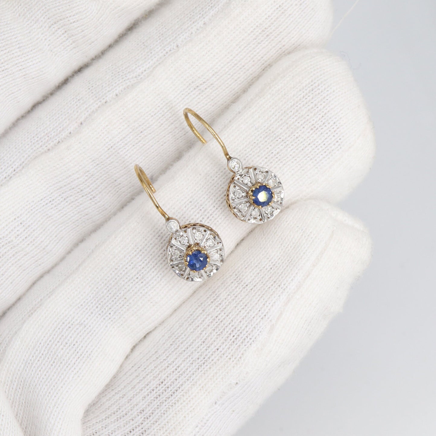 Art Deco Antique Vintage Earring Gold