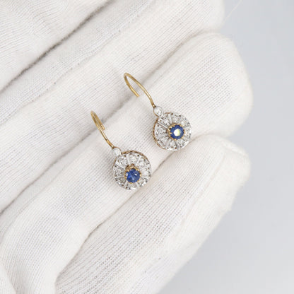 Art Deco Antique Vintage Earring Gold
