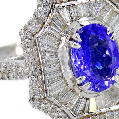 Tanzanite Ring 18K Gold