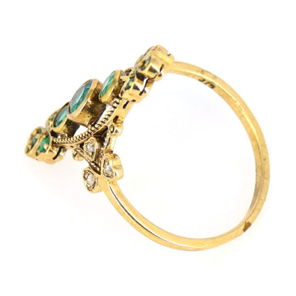 Fine Emerald Vintage Ring Gold