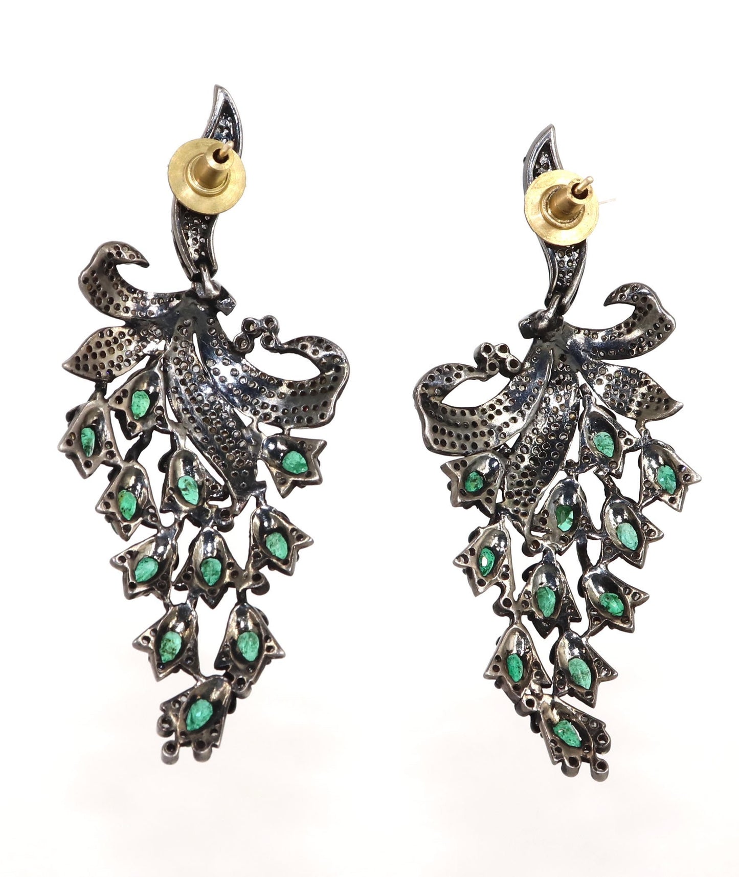 Exclusively Designed Vintage Replica Victorian Earring Gold