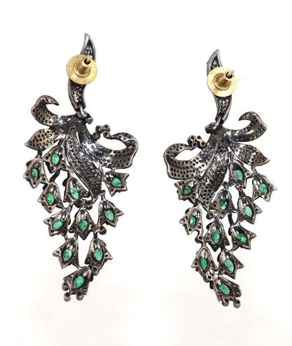 Exclusively Designed Vintage Replica Victorian Earring Gold