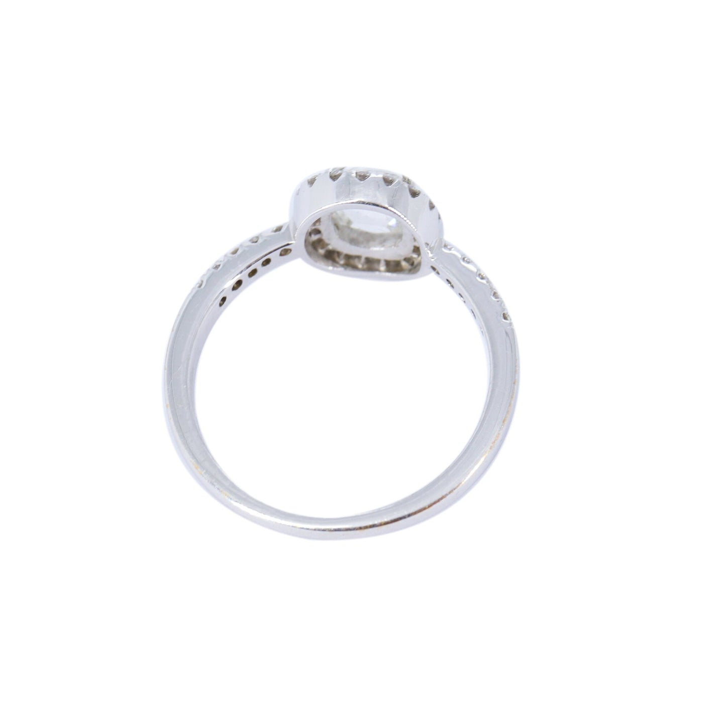Halo Bridal Ring 18K Gold