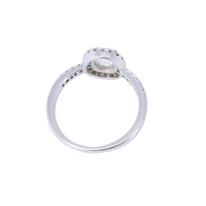 Halo Bridal Ring 18K Gold