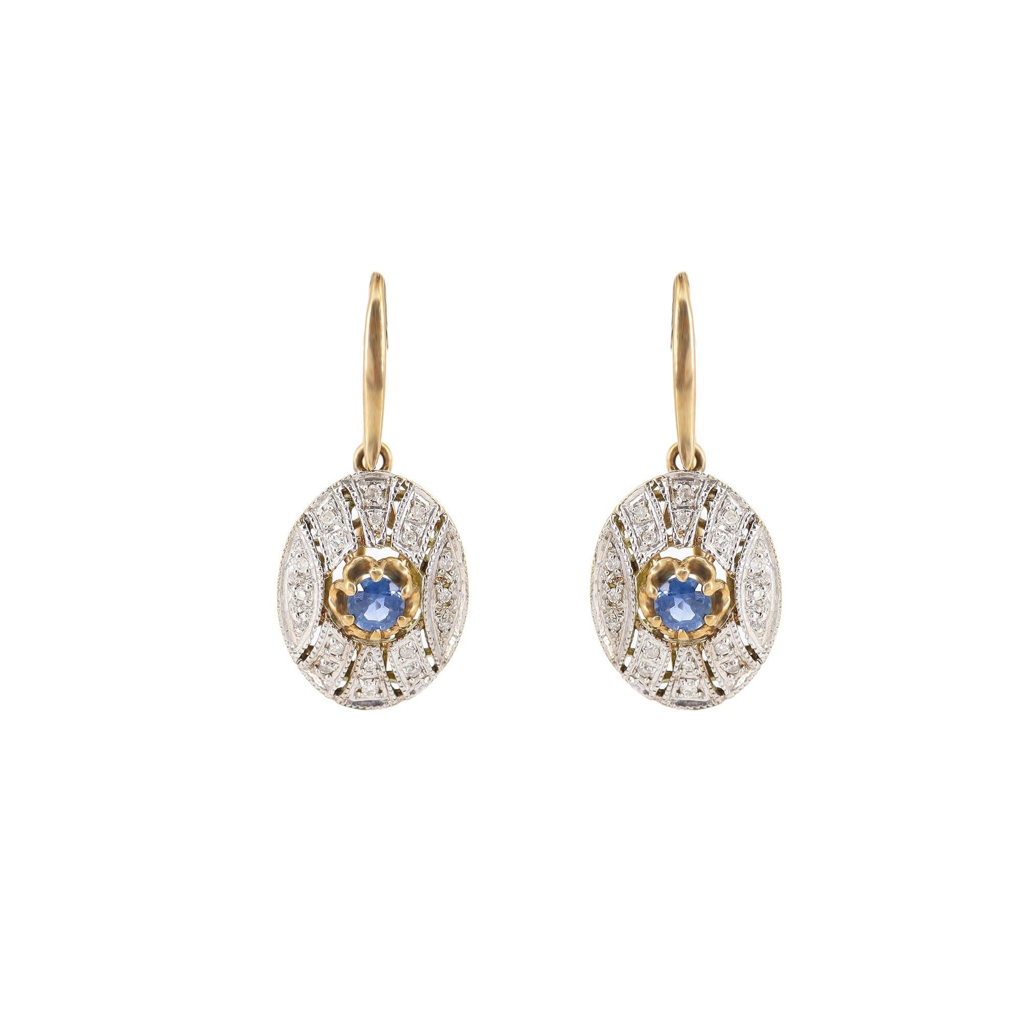 Antique Dangling Earring Gold