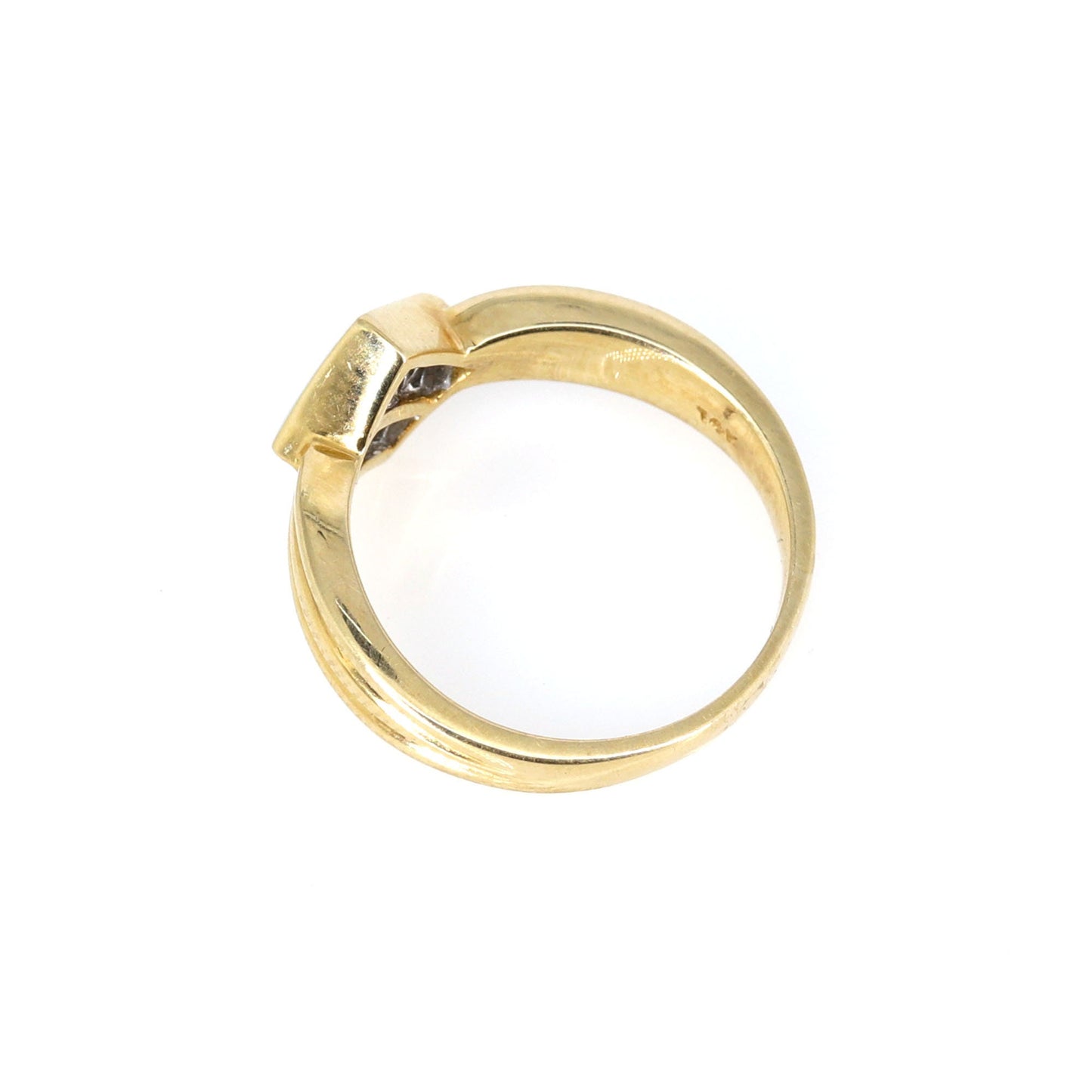 Princess Cut Ring 14K Gold
