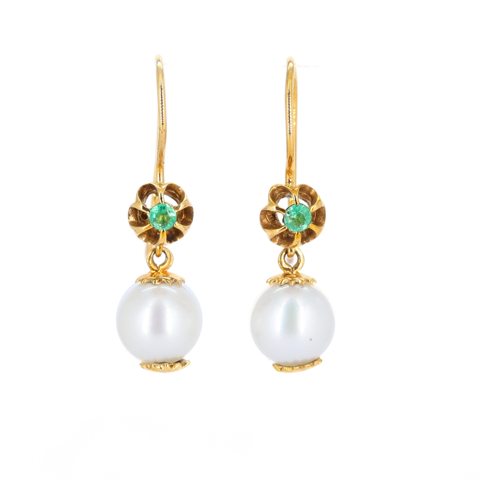 Gemstone Dangling Earring Gold