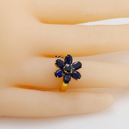 Yellow Sapphire Ring 14K Gold