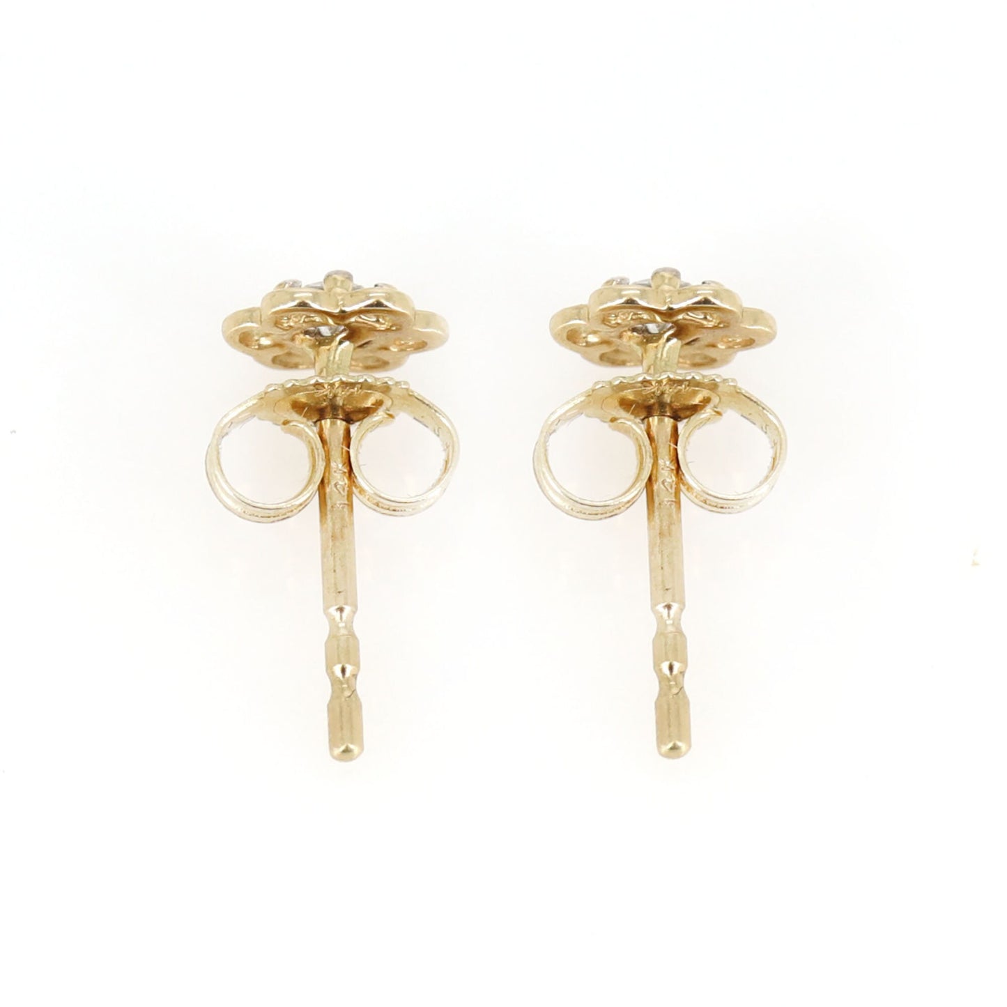 Filigree Design Earring 14K Gold