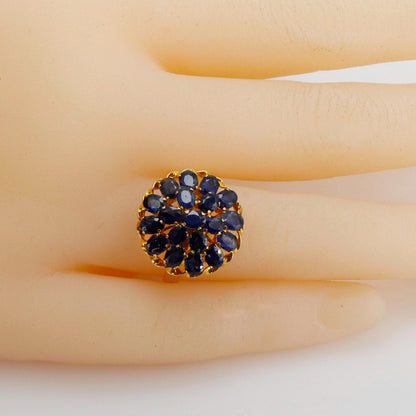 Yellow Flower Ring 14K Gold