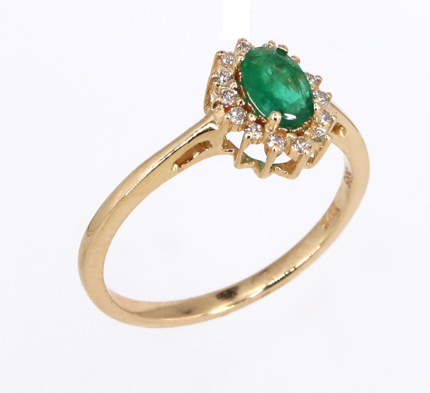 Emerald Ring 14K Gold