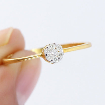 Composite Ring 18K Gold