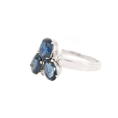 White Beautiful Ring 14K Gold