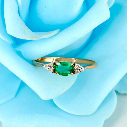 Pink Beautiful Ring 14K Gold