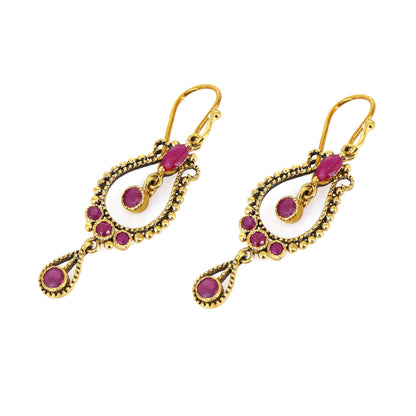 9K Yellow Earring Gold