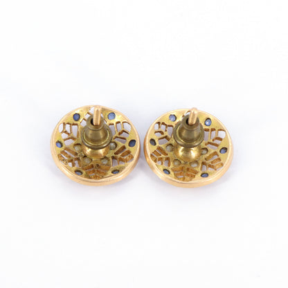 Antique Yellow Earring 18K Gold