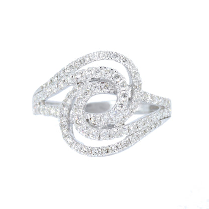 Crossover Ring 18K Gold