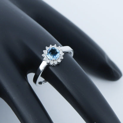 White Ring 14K Gold