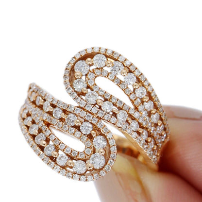 Bypass Ring 18K Gold